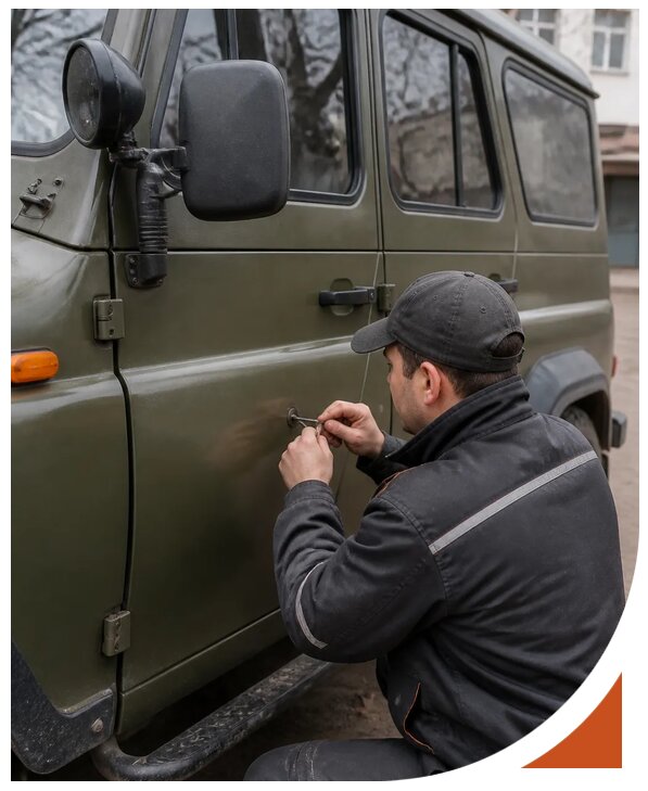 Профессиональное вскрытие автомобиля УАЗ без повреждений в Устях-Джегуте